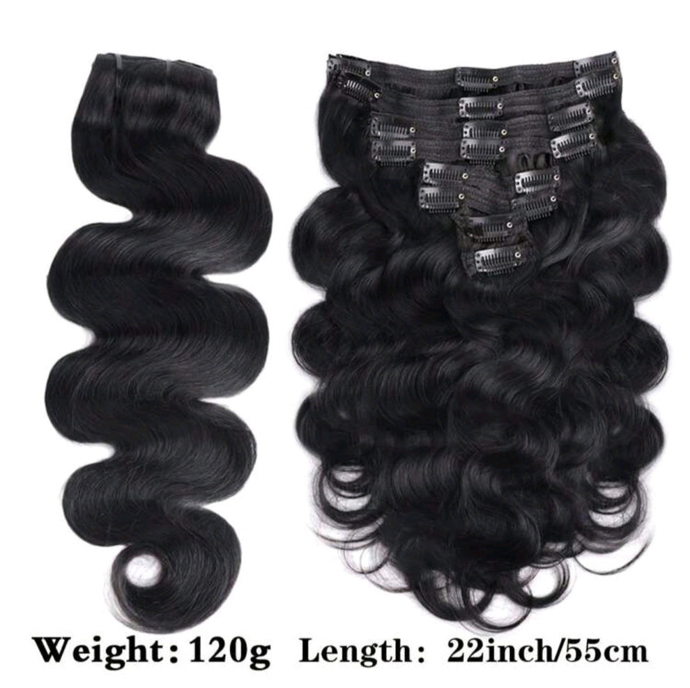 Body Wave Clip in Hair Extensions
